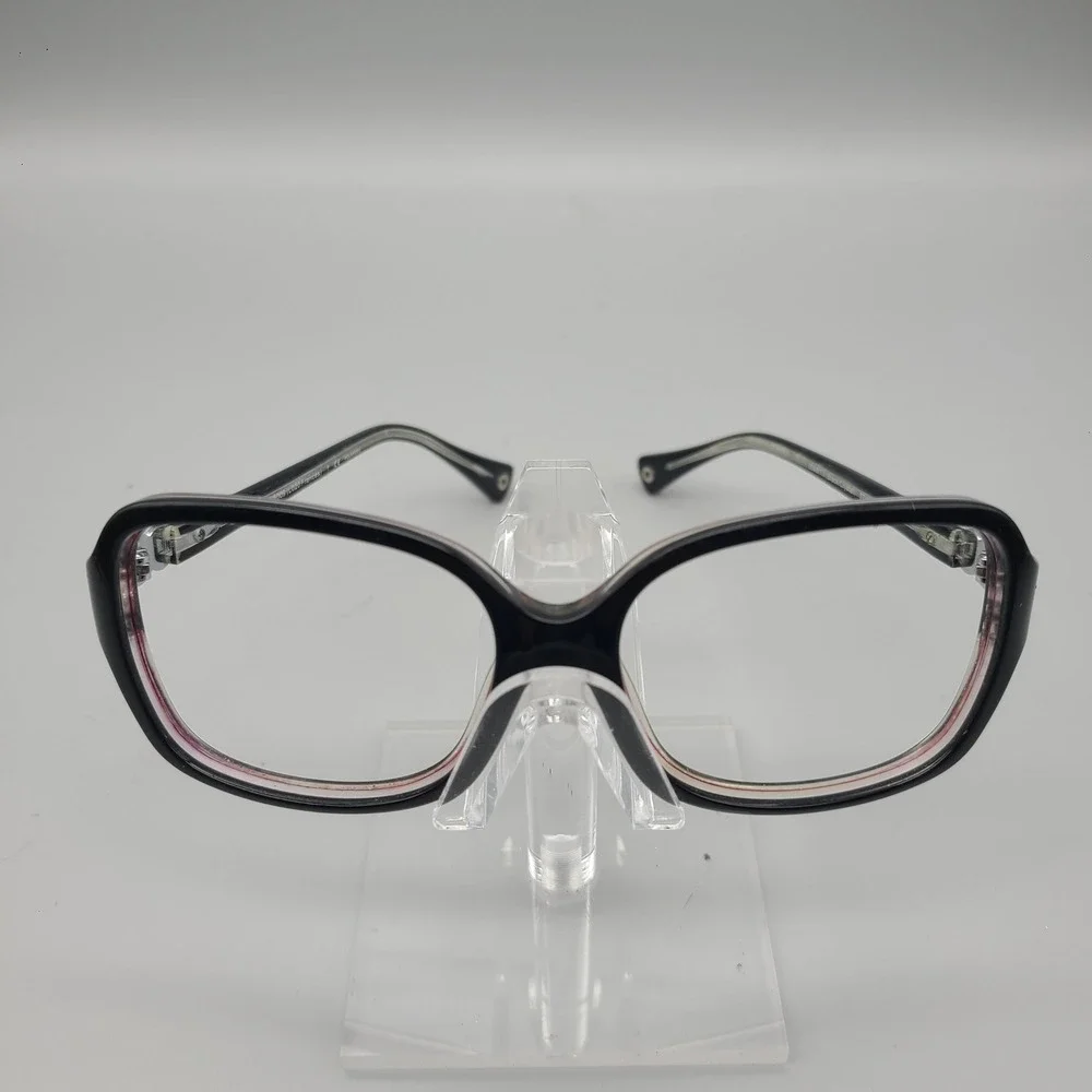 Coach HC 8009 Lulu Frances Black Crystal Eyeglasses Frames 5048/13 57-15-135